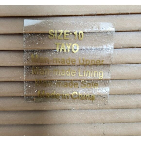 Billini Tayo Raffia Buckle Slide Sandals Natural Size 10 New Without Box - Picture 10 of 11